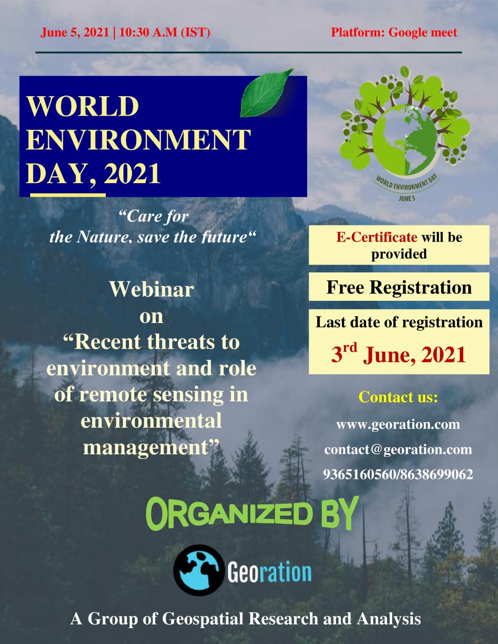 Celebration of 'World Environment Day'